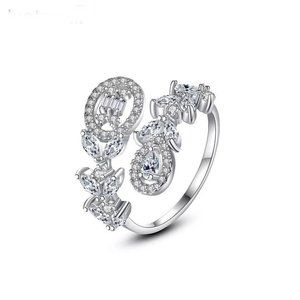 White Gold Plated Adjustable Ring (A super gift)